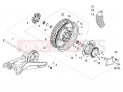 MOTOGUZZI V85 TT Travel Pack (APAC) Rear wheel