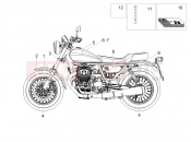 MOTOGUZZI V9 Bobber 850 (APAC) Decal