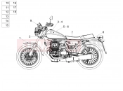 MOTOGUZZI V9 Bobber 850 (USA) Decal