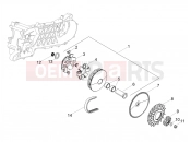 APRILIA SR 50 R Half-pulley assy., driving