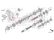HONDA CB1000RAM CB1000R 2021 E-17 TRANSMISSION