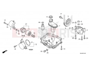 HONDA CB1000RAM CB1000R 2021 E-14 OIL PAN & OIL PUMP