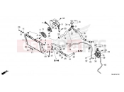 HONDA CB1000RAM CB1000R 2021 F-41 RADIATOR