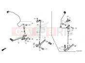 HONDA CB1000RAM CB1000R 2021 F-29 PEDAL