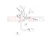 YAMAHA MT-07 MTN690-U (BHH1) 2021 STEERING HANDLE & CABLE