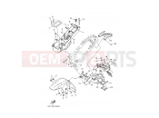 YAMAHA MT-07 MTN690-U (BHH1) 2021 FENDER