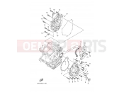 YAMAHA MT-07 MTN690-U (BHH1) 2021 CRANKCASE COVER 1