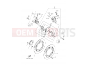 YAMAHA MT-07 MTN690-U (BHH1) 2021 FRONT BRAKE CALIPER