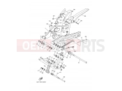 YAMAHA MT-07 MTN690-U (BHH1) 2021 REAR ARM
