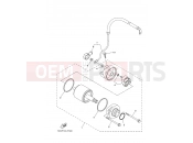 YAMAHA MT-07 MTN690-U (BHH1) 2021 STARTING MOTOR