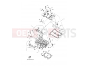 YAMAHA MT-07 MTN690-U (BHH1) 2021 CYLINDER HEAD
