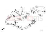 HONDA XL600VW G KPH 34P TRANSALP 1998 E-17 WATER PIPE