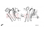 HONDA XL600VW G KPH 34P TRANSALP 1998 E-4 CAM CHAIN/TENSIONER