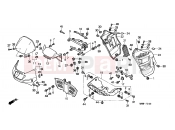 HONDA XL600VW G KPH 34P TRANSALP 1998 F-31 COWL