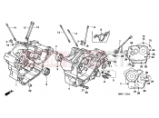 HONDA XL600VW G KPH 34P TRANSALP 1998 E-13 CRANKCASE