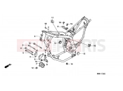 HONDA XL600VW G KPH 34P TRANSALP 1998 F-28 FRAME BODY