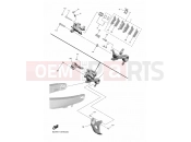 YAMAHA YZ 450 F YZ450F (B2W6) 2021 REAR BRAKE CALIPER