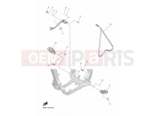 YAMAHA YZ 450 F YZ450F (B2W6) 2021 STAND & FOOTREST