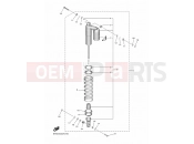 YAMAHA YZ 450 F YZ450F (B2W6) 2021 REAR SUSPENSION