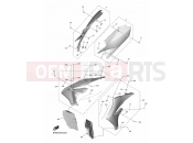 YAMAHA YZ 450 F YZ450F (B2W6) 2021 SIDE COVER