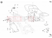 DUCATI 2003 Monster 620 SEAT » TANK/SEAT