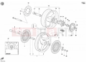 DUCATI 2003 Monster 620 WHEELS » FRONT WHEEL