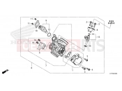 HONDA CRF300LAM CRF300L 2021 E-23 THROTTLE BODY