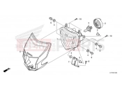 HONDA CRF300LAM CRF300L 2021 F-1 HEADLIGHT (ED)