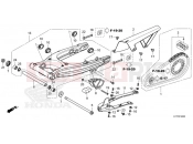 HONDA CRF300LAM CRF300L 2021 F-32 SWINGARM