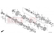 HONDA CRF300LAM CRF300L 2021 E-17 TRANSMISSION