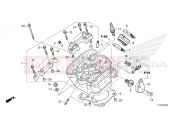HONDA CRF300LAM CRF300L 2021 E-2 CYLINDER HEAD