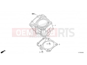 HONDA CRF300LAM CRF300L 2021 E-5 CYLINDER