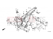 HONDA CRF300LAM CRF300L 2021 F-39 FRAME BODY