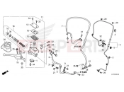 HONDA CRF300LAM CRF300L 2021 F-5-10 FRONT BRAKE MASTER CYLINDER