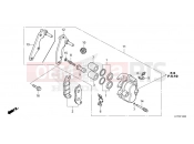 HONDA CRF300LAM CRF300L 2021 F-12 FRONT BRAKE CALIPER