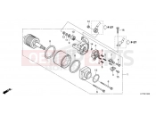 HONDA CRF300LAM CRF300L 2021 E-13 STARTER MOTOR