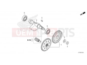 HONDA CRF300LAM CRF300L 2021 E-16-10 BALANCER SHAFT