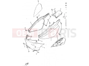 YAMAHA CW50RS BW'S (4WB1) 1996 SIDE COVER