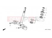 HONDA FJS600D4 ED (FJS600D4) SILVER WING 2004 F-7 STEERING STEM