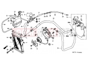 HONDA FJS600D4 ED (FJS600D4) SILVER WING 2004 F-31 RADIATOR