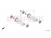 HONDA FJS600D4 ED (FJS600D4) SILVER WING 2004 E-18 BALANCER