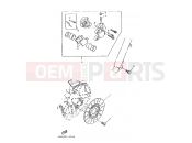 YAMAHA CW50 BW'S (4VV5) 1996 FRONT BRAKE CALIPER