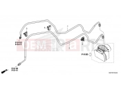 HONDA CB500FAN CB500F 2022 F-5-40 BRAKE PIPE