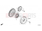 HONDA CB500FAN CB500F 2022 E-9 STARTING CLUTCH