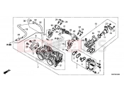 HONDA CB500FAN CB500F 2022 E-23 THROTTLE BODY