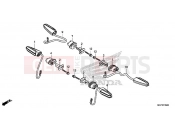 HONDA CB500FAN CB500F 2022 F-35 WINKER