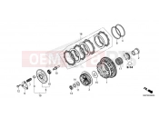 HONDA CB500FAN CB500F 2022 E-8 CLUTCH