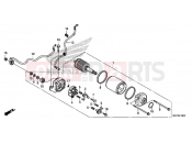 HONDA CB500FAN CB500F 2022 E-13 STARTER MOTOR