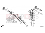 HONDA CB500FAN CB500F 2022 E-3 CAMSHAFT & VALVE