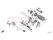 HONDA CB500FAN CB500F 2022 E-19 GEARSHIFT DRUM